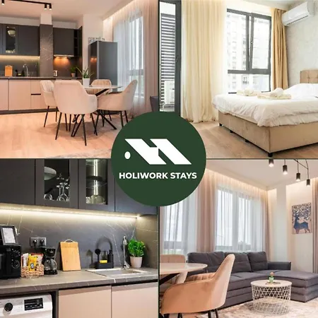 Apartment Platinum 1bd With Workspace And Private Parking By Flat Managеr *